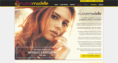 Desktop Screenshot of nuovemodelle.com